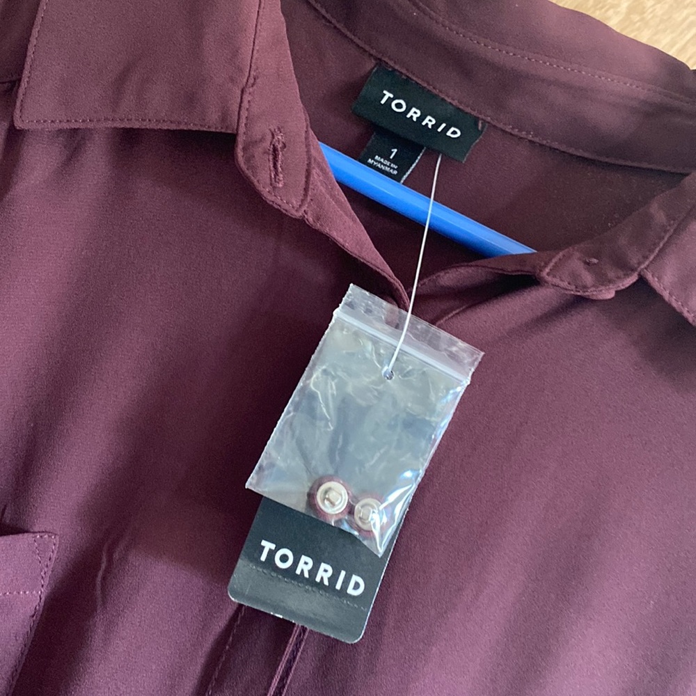 Torrid Collar Blouse